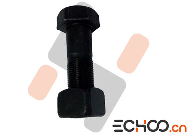 High Hard Grade Track Shoe Bolts And Nuts With 40Cr 19X1.5X60mm Black