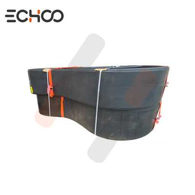 مسیر لاستیکی برای CAT AP1055B Asphalt Paver Undercarriage Frame